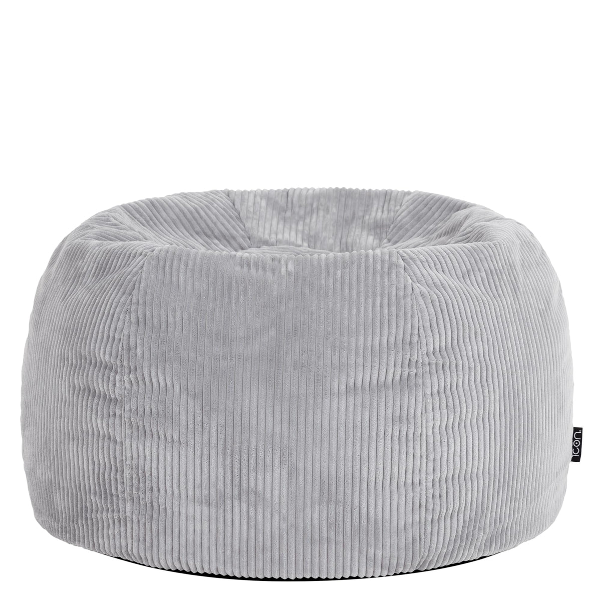 icon Kingston Cord Bean Bag with Filling Included, Grey - image 5