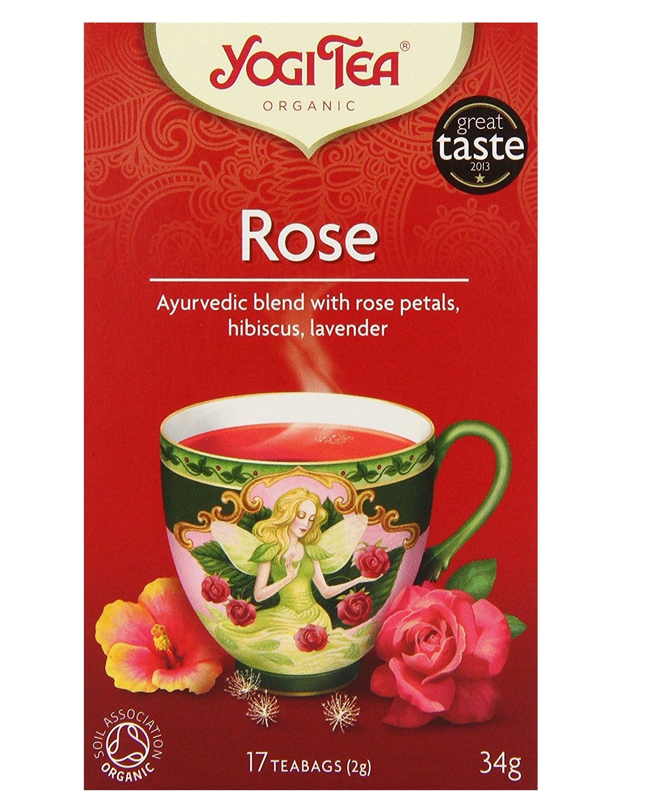 Jolof Store Rose Tea – Caffeine-Free Herbal Infusion (4 Pack, 68 Bags)
