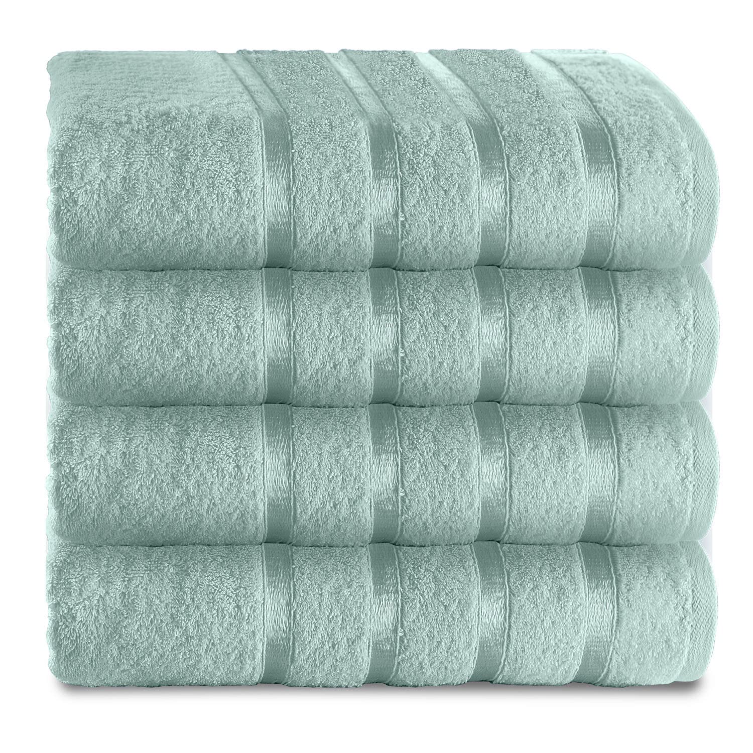 GC Gaveno Cavailia Egyptian Cotton Towels - 500 GSM Duck Egg 4PK