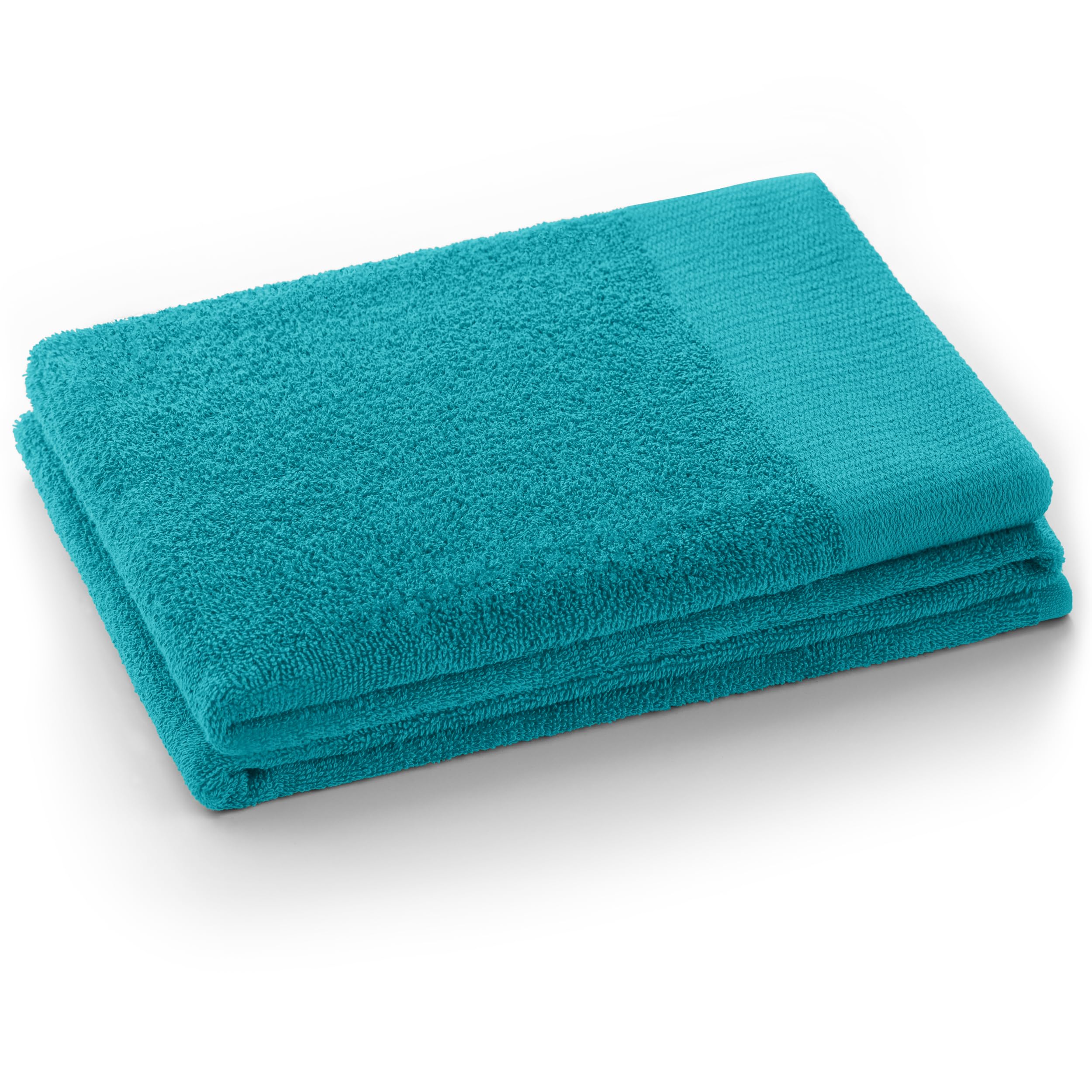 AmeliaHome Amari Bath Towel | 100% Cotton 70x140 cm | Turquoise