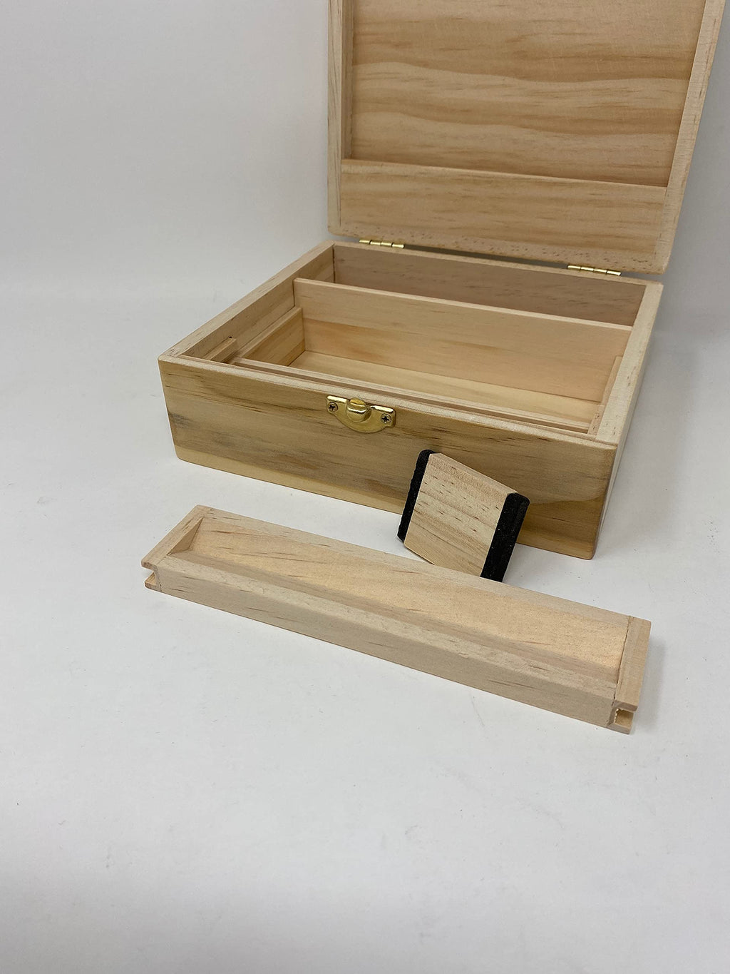 SUTUS OFFICIAL RIZLA WOODEN STORAGE BOX WITH ROLLING PLATFORM - image 3