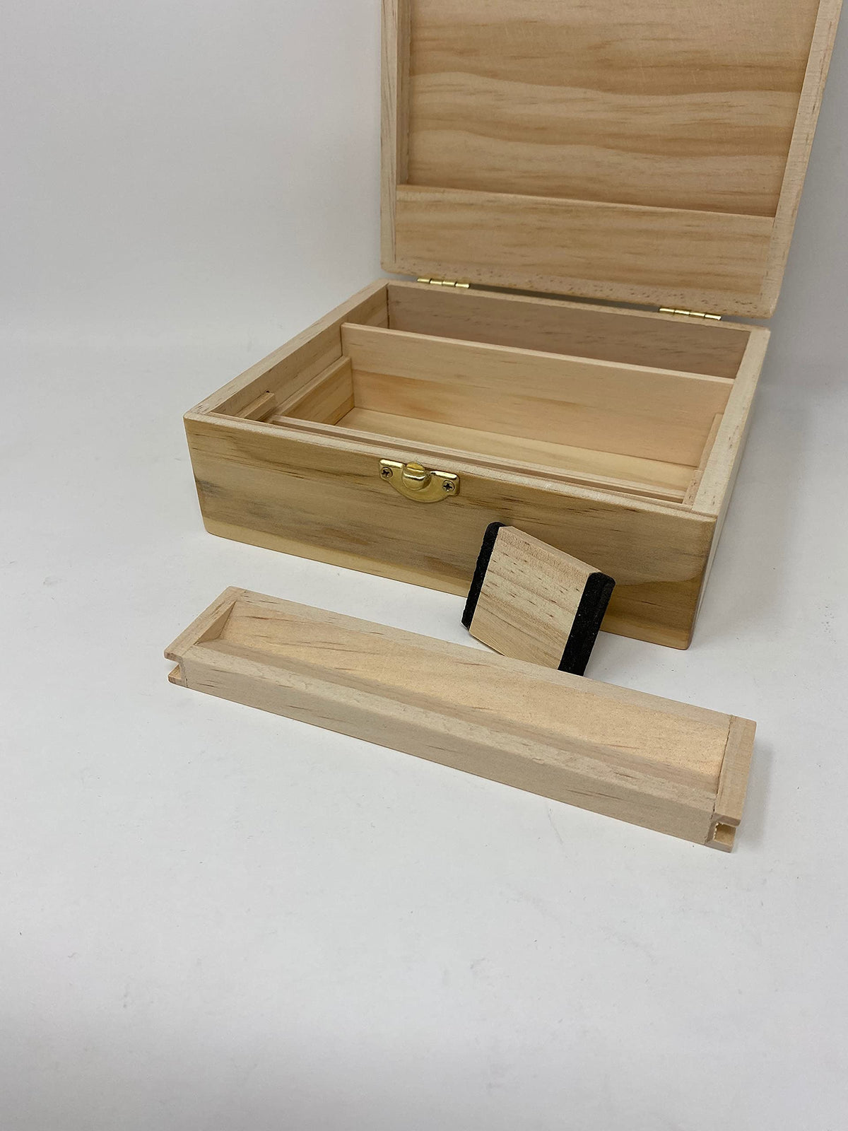 SUTUS OFFICIAL RIZLA WOODEN STORAGE BOX WITH ROLLING PLATFORM - image 3
