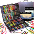 KINSPORY 150 PCS Kids Art Set | Deluxe Painting & Drawing Kit for Ages 4-12