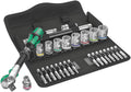 Wera Zyklop Speed 3/8" Ratchet & Socket Set, Metric, 29pc – Silver
