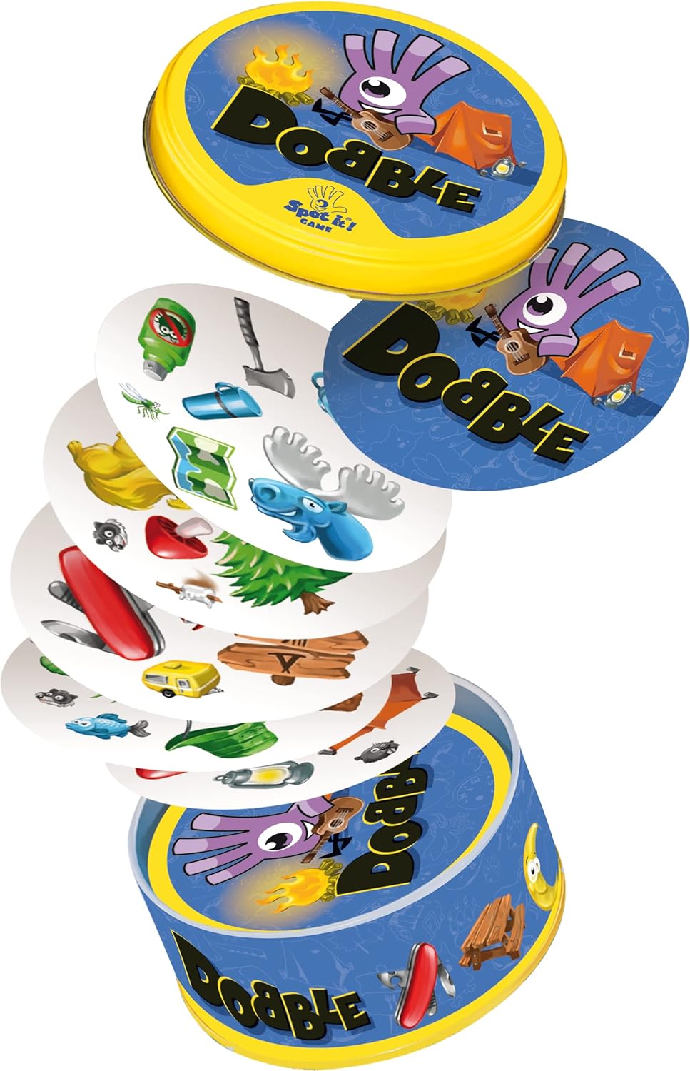 Dobble Camping Card Game by Snaps – Fast-Paced Family Observation Game