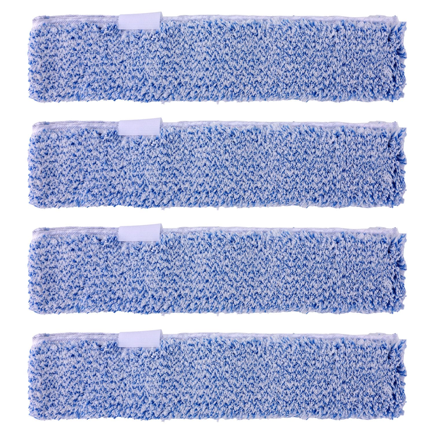 Gosknor 14" Microfiber Window Scrubber Refill – 4 Pack Squeegee Sleeves