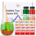Jolof Store Bubble Tea Kit - Apple & Mango Fruit Tea with Popping Boba