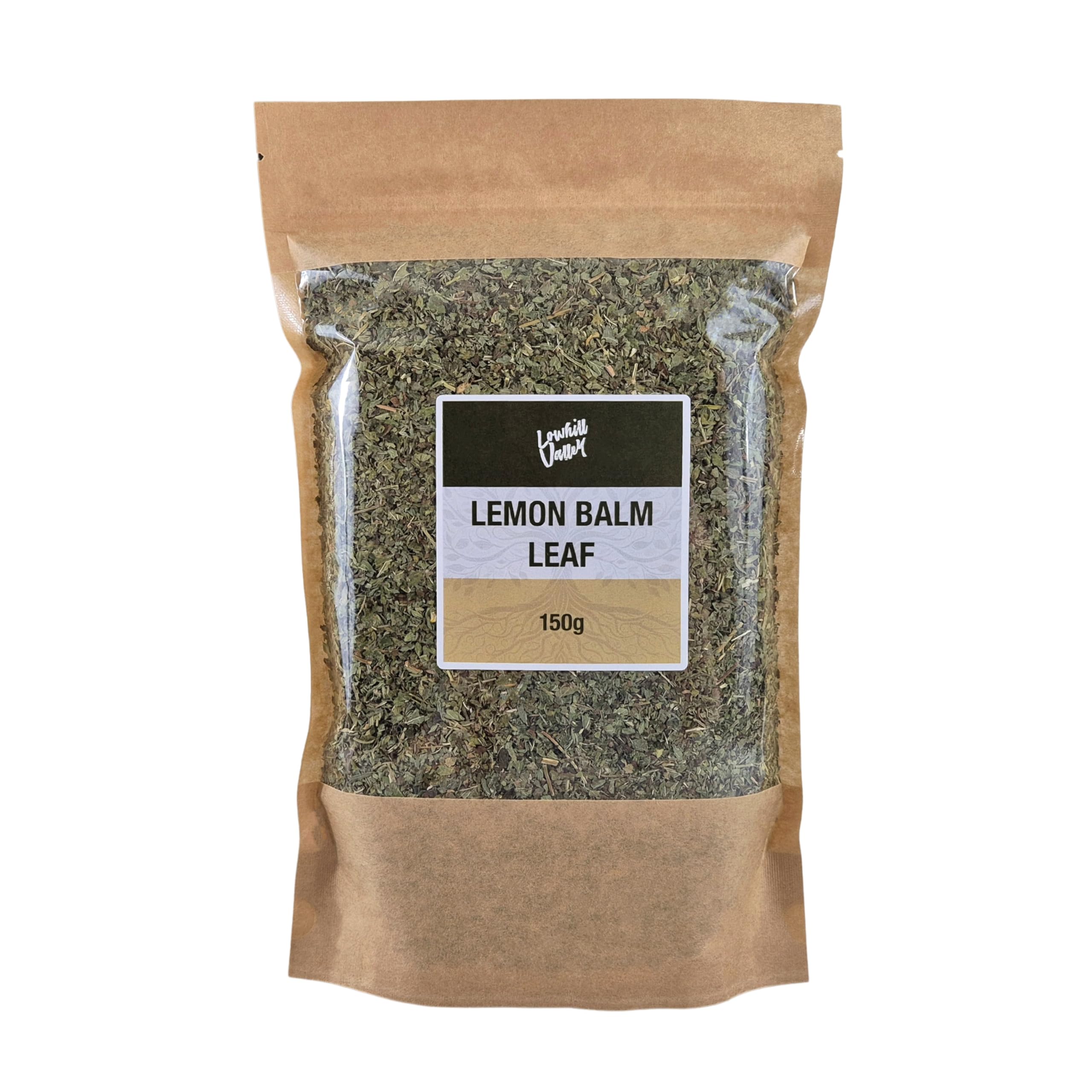 Lowhill Valley Lemon Balm Leaf – Organic Melissa Officinalis Herb – 150g