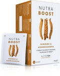 Nutra Tea NutraBoost Energy Tea | Ginseng & Ashwagandha | 80 Bags