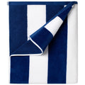 Ouxiaobai Oversized Cotton Beach Towel – Large Striped Pool Towel