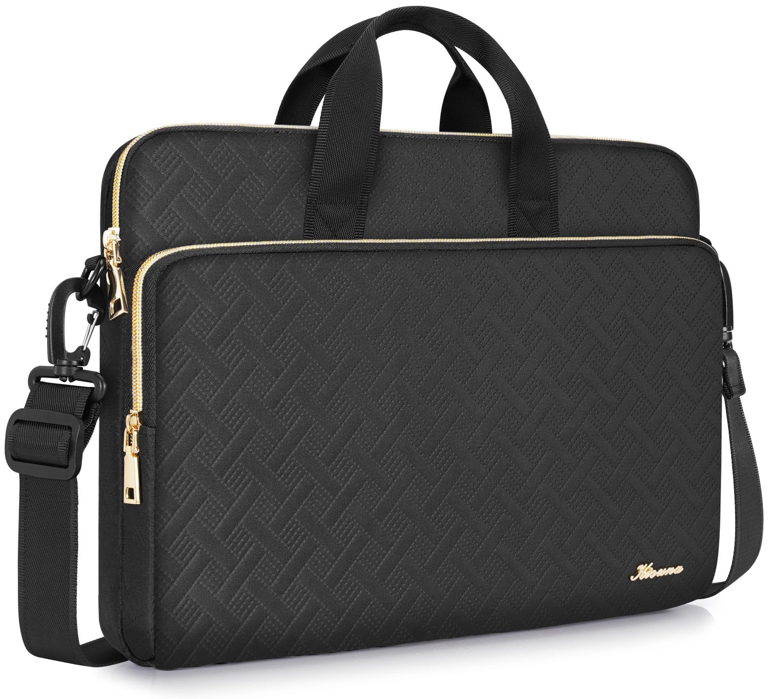 KIZUNA 15.6 Inch Laptop Sleeve Shoulder Bag for MacBook Pro & Lenovo