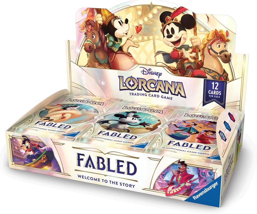 Disney Lorcana TCG: Set 9 Fabled Booster Pack Display (24 Count)