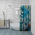 SIKAIQI L-Shaped Stretchable 304 Stainless Steel Corner Shower Curtain Rod