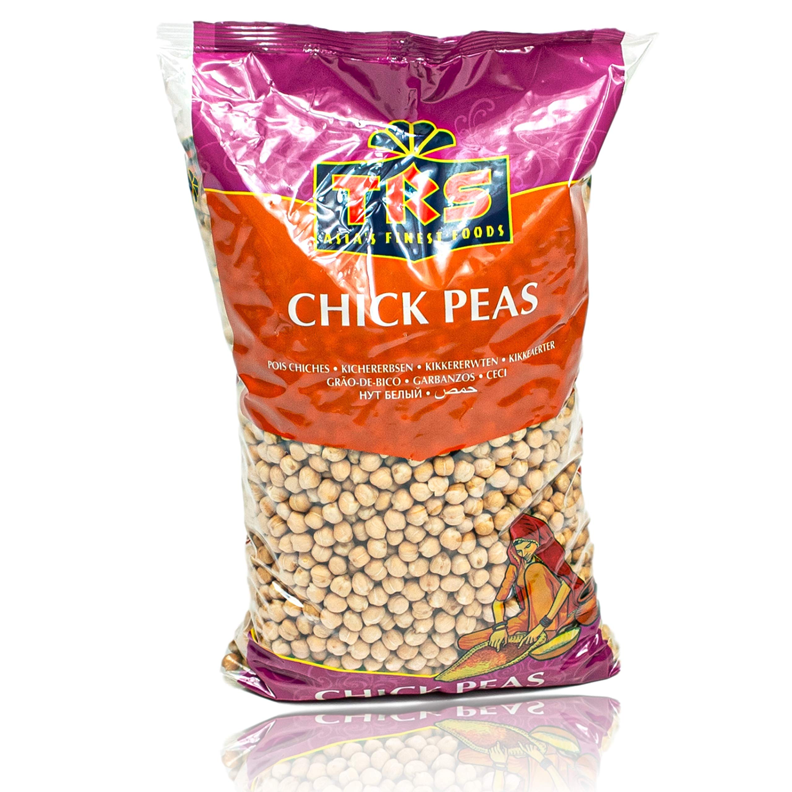 TRS Chick Peas – 2 kg Bulk Dried Legumes for Cooking | Red Rickshaw