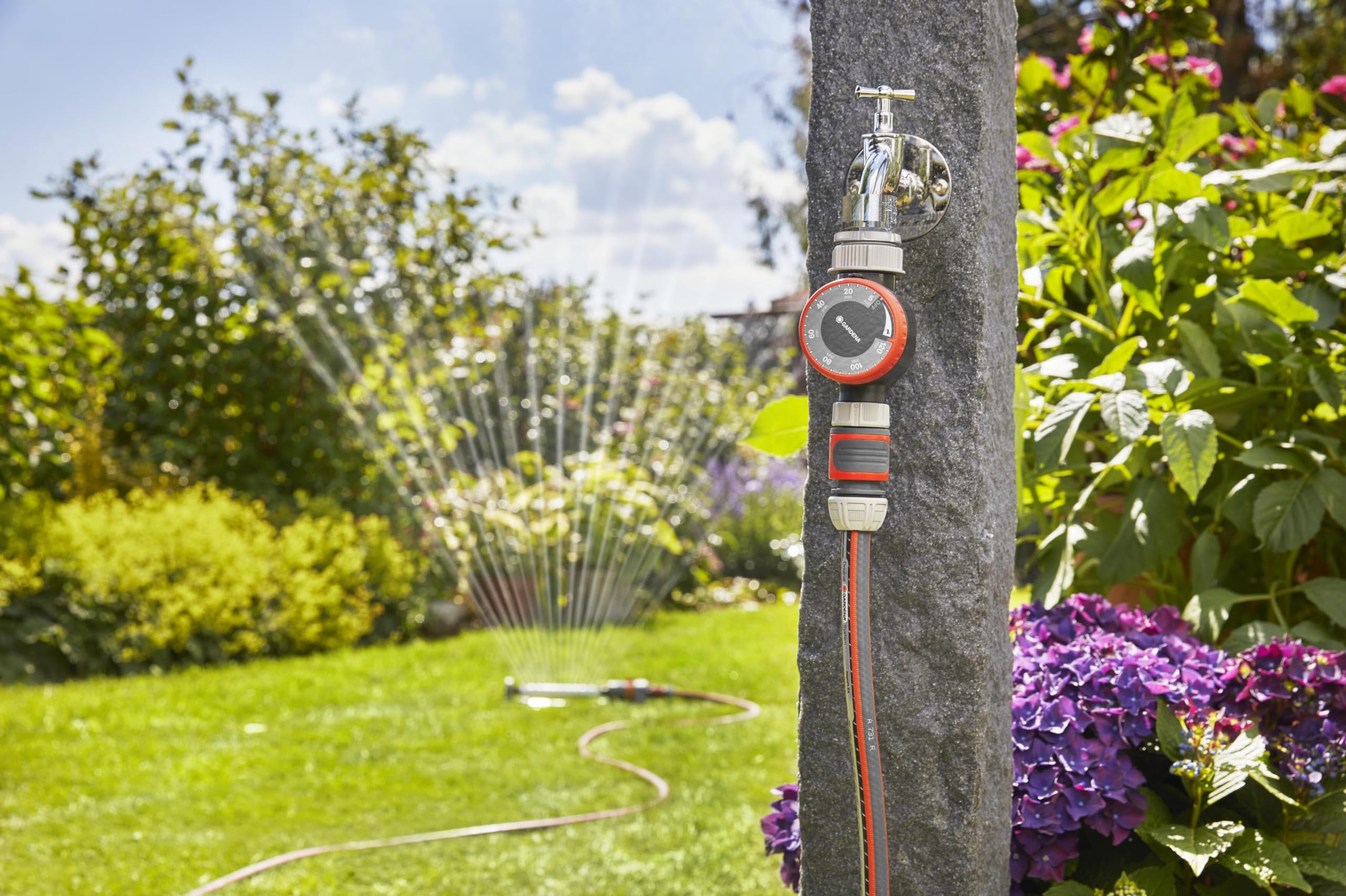 Gardena Water Timer – Automatic Garden Irrigation Clock (5-120 min)