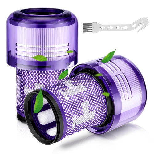 Jolof Store 2-Pack Washable Filters for Dyson V12 Detect Slim Vacuum