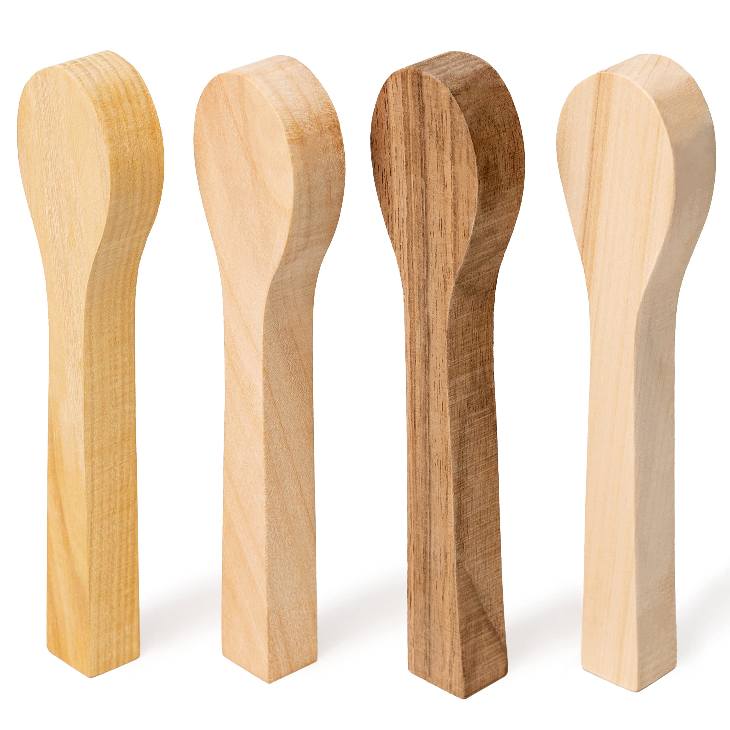BeaverCraft BB2 Basswood Spoon Blank - Wood Carving Whittling Kit