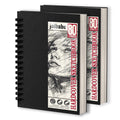 Joibabe A5 Sketch Books 2 Pack | Hardcover Spiral Drawing Pad 100gsm