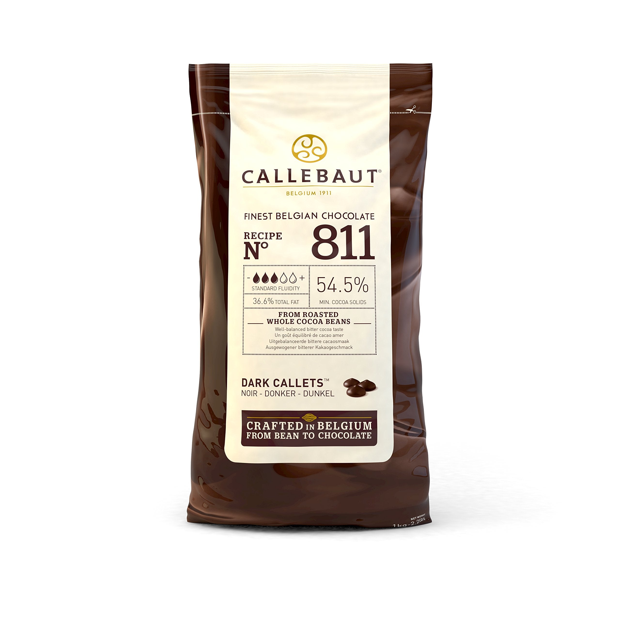 Callebaut Select Dark Chocolate Couverture Baking Callets - 1 kg