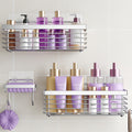 Shower Caddy - 3 Pack Stainless Steel No-Drill Organizer
