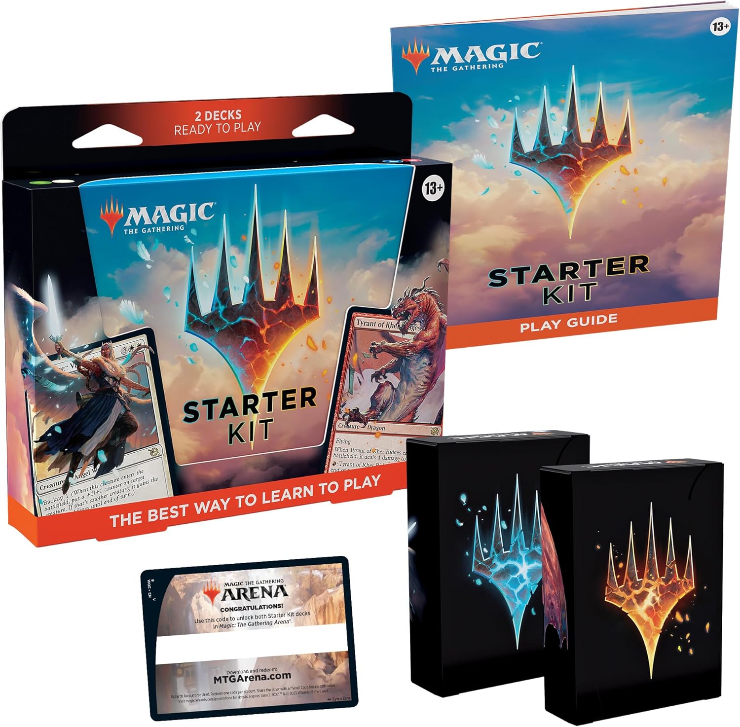 Magic: The Gathering 2023 Starter Kit – 2 Ready-to-Play MTG Decks