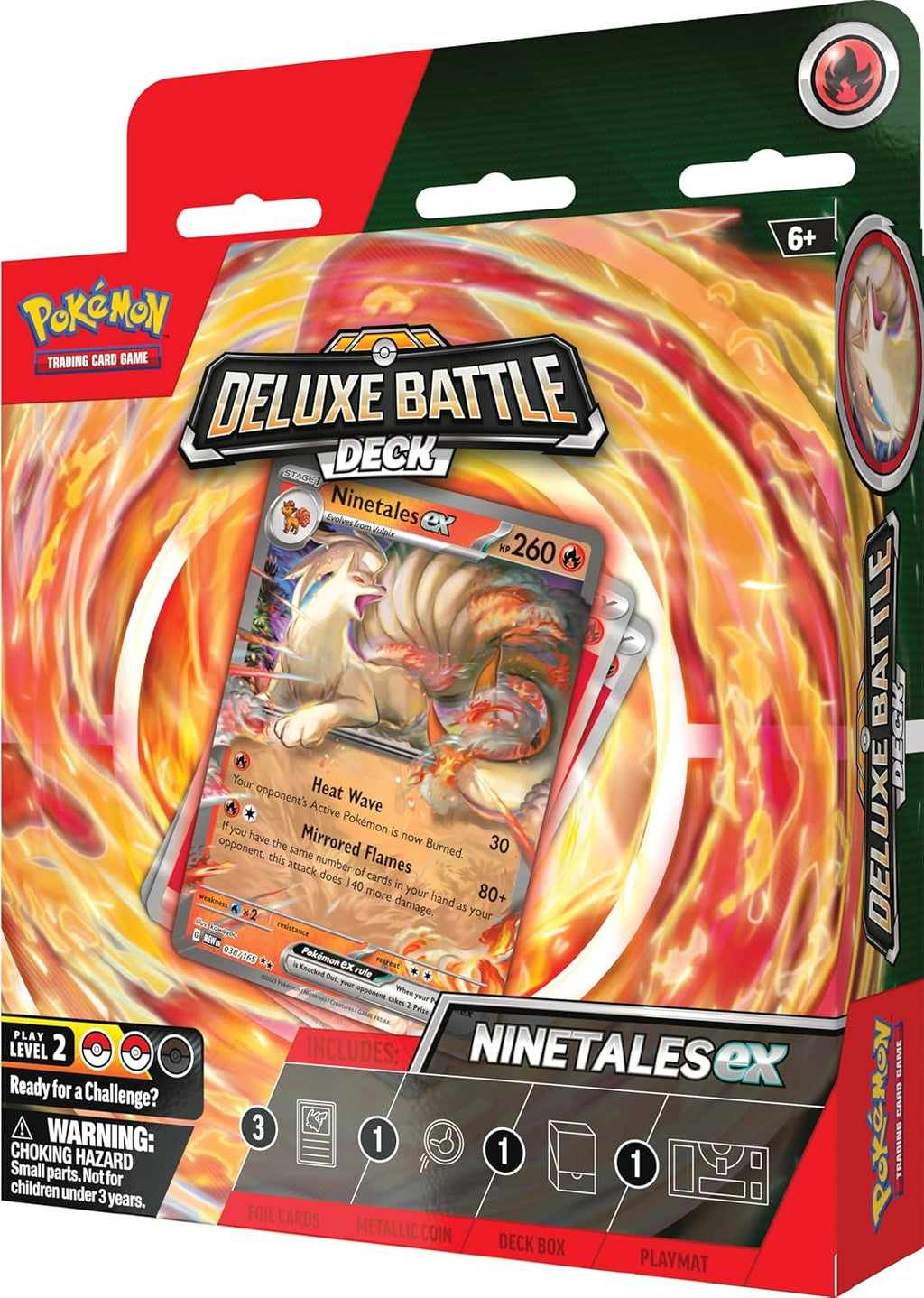 Pokemon TCG: Ninetales ex Deluxe Battle Deck - 60-Card Strategy Set