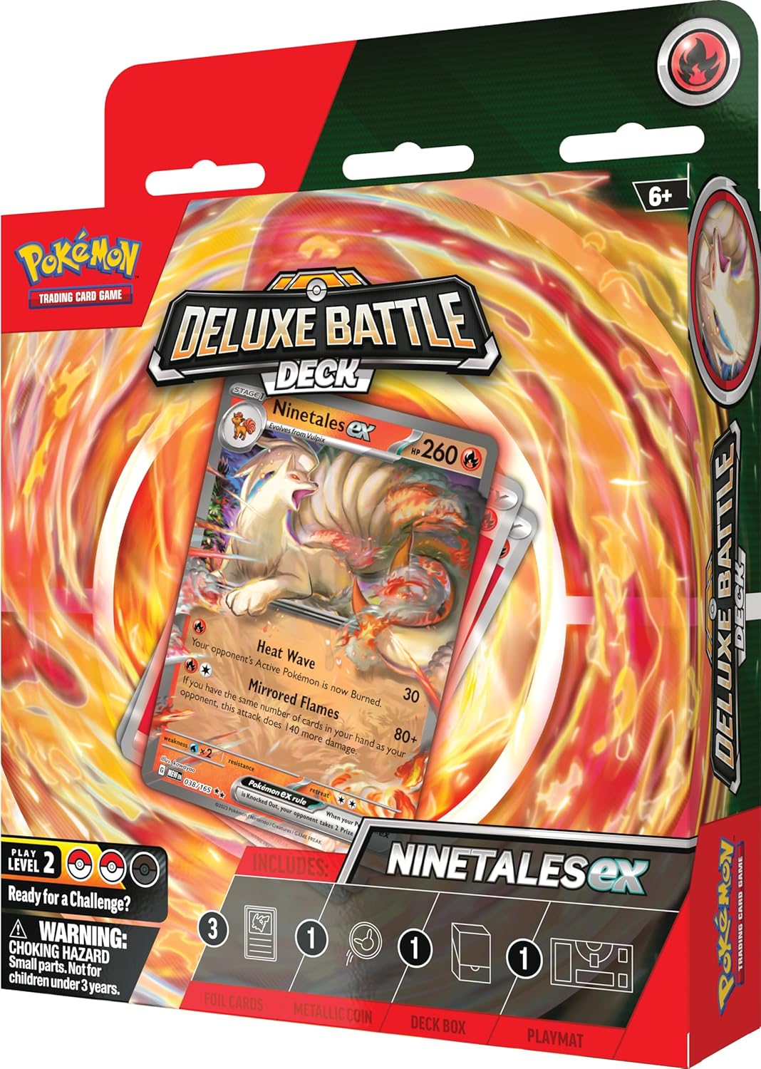 Pokemon TCG: Ninetales ex Deluxe Battle Deck - 60-Card Strategy Set