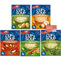 Batchelors Cup a Soup Variety Pack – 5 Flavors, 20 Servings (521g)