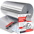 Radiator Foil Reflector Roll – 10m x 1m Thermal Insulation