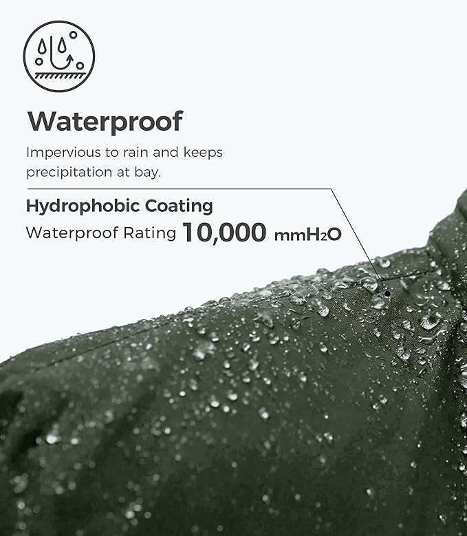 Wantdo Women's Waterproof Ski Jacket | Windproof Snowboard Coat - XL