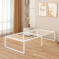 Yicensen Metal Bed Frame 80x190cm | 46cm High Storage Platform Bed