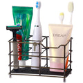 Dseap Toothbrush Holder - Stainless Steel Bathroom Organizer, Bronze