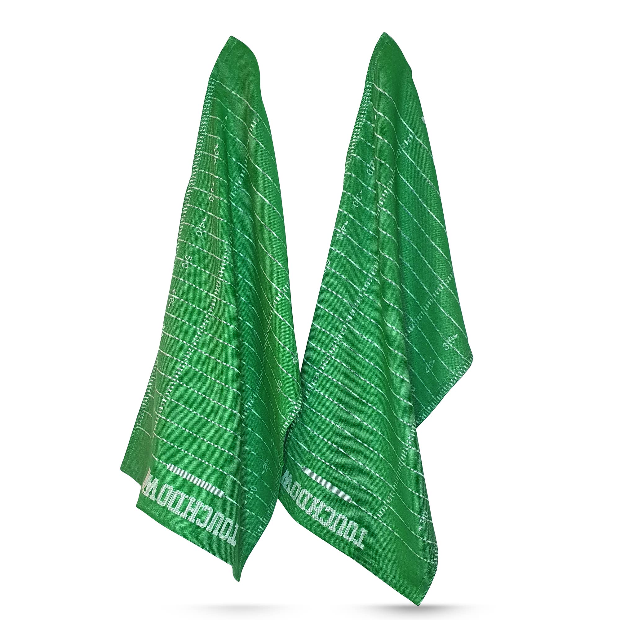 40YARDS American Football Tea Towels | 100% Cotton Pack of 2