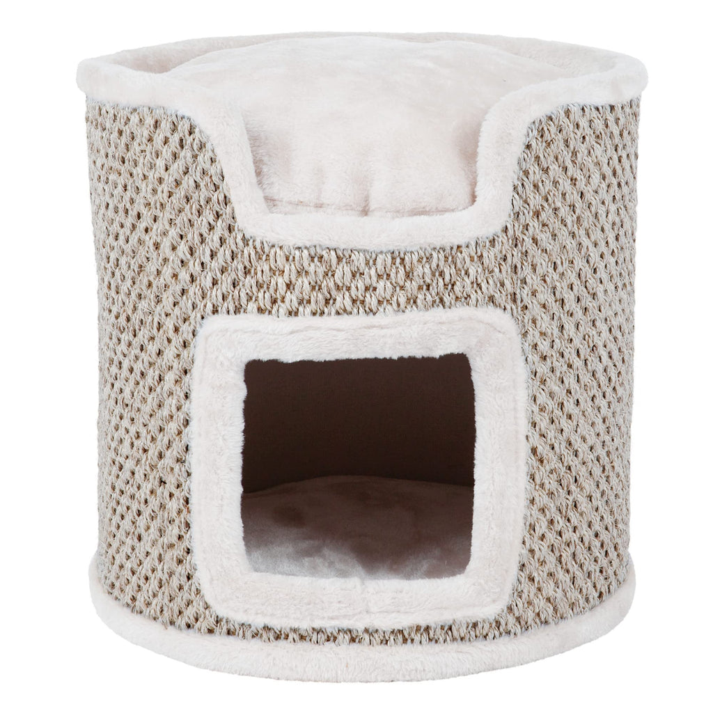 Trixie Ria Cat Tower - Sisal Scratching Condo with Padded Platform