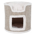 Trixie Ria Cat Tower - Sisal Scratching Condo with Padded Platform