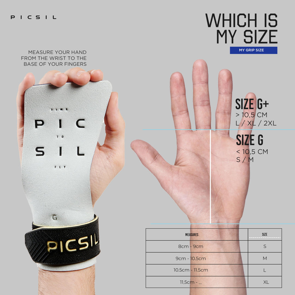PICSIL Condor Grips – Technical Fabric Holeless Cross Training Grips