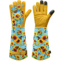 Thorn-Proof Leather Gardening Gloves with Forearm Protection