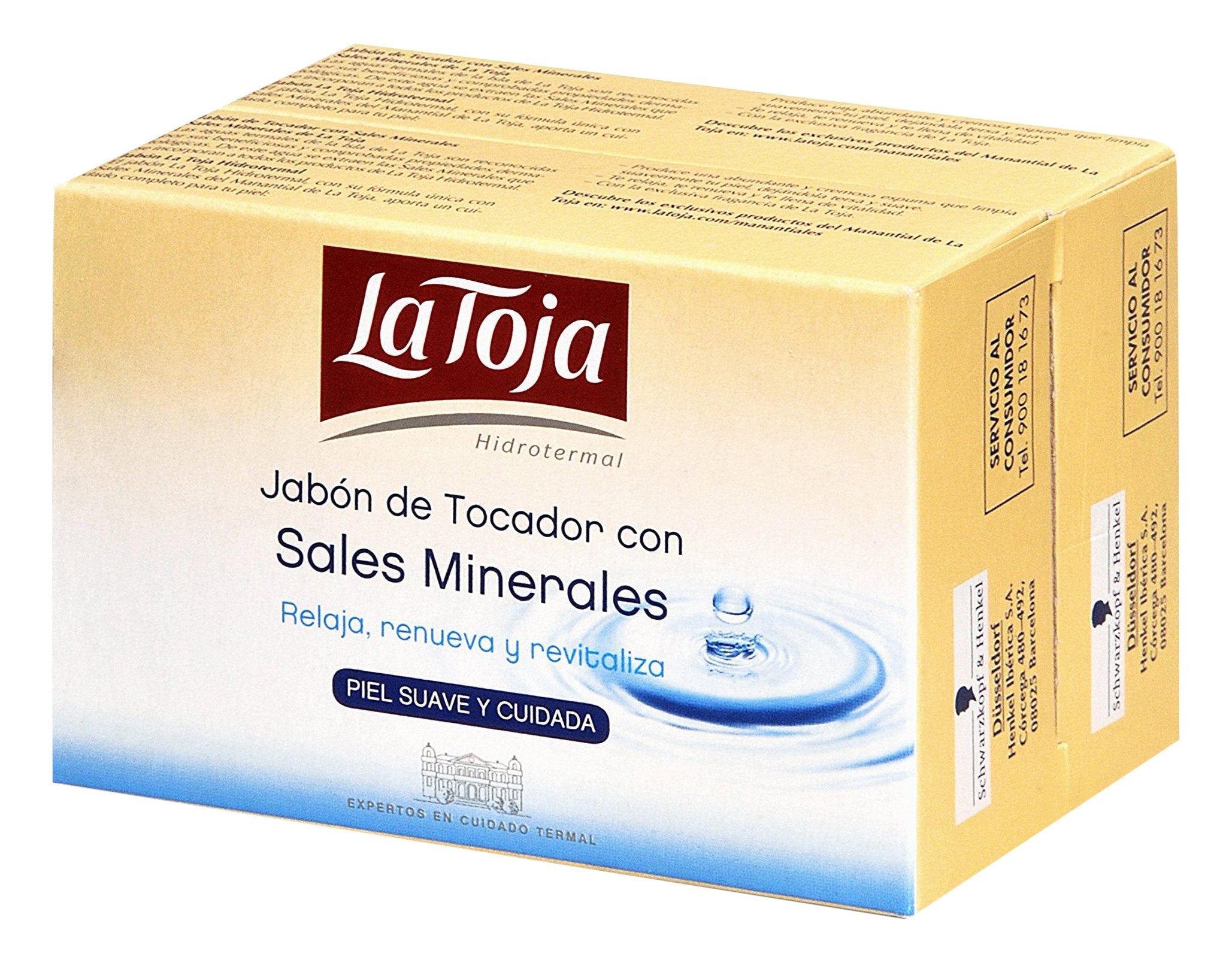 La Toja Hidrotermal Mineral Salts Hand Soap Set - 125g Toilet Soap