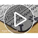 Pick For Life Reusable Puppy Pads – Washable Non-Slip Dog Mats, 2 Pack
