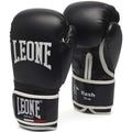Leone 1947 Flash Boxing Gloves | Black 14 oz | Italian Design Gear