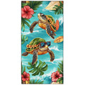 YISUMEI Hawaiian Turtles Microfibre Beach Towel | Extra Large Quick Dry