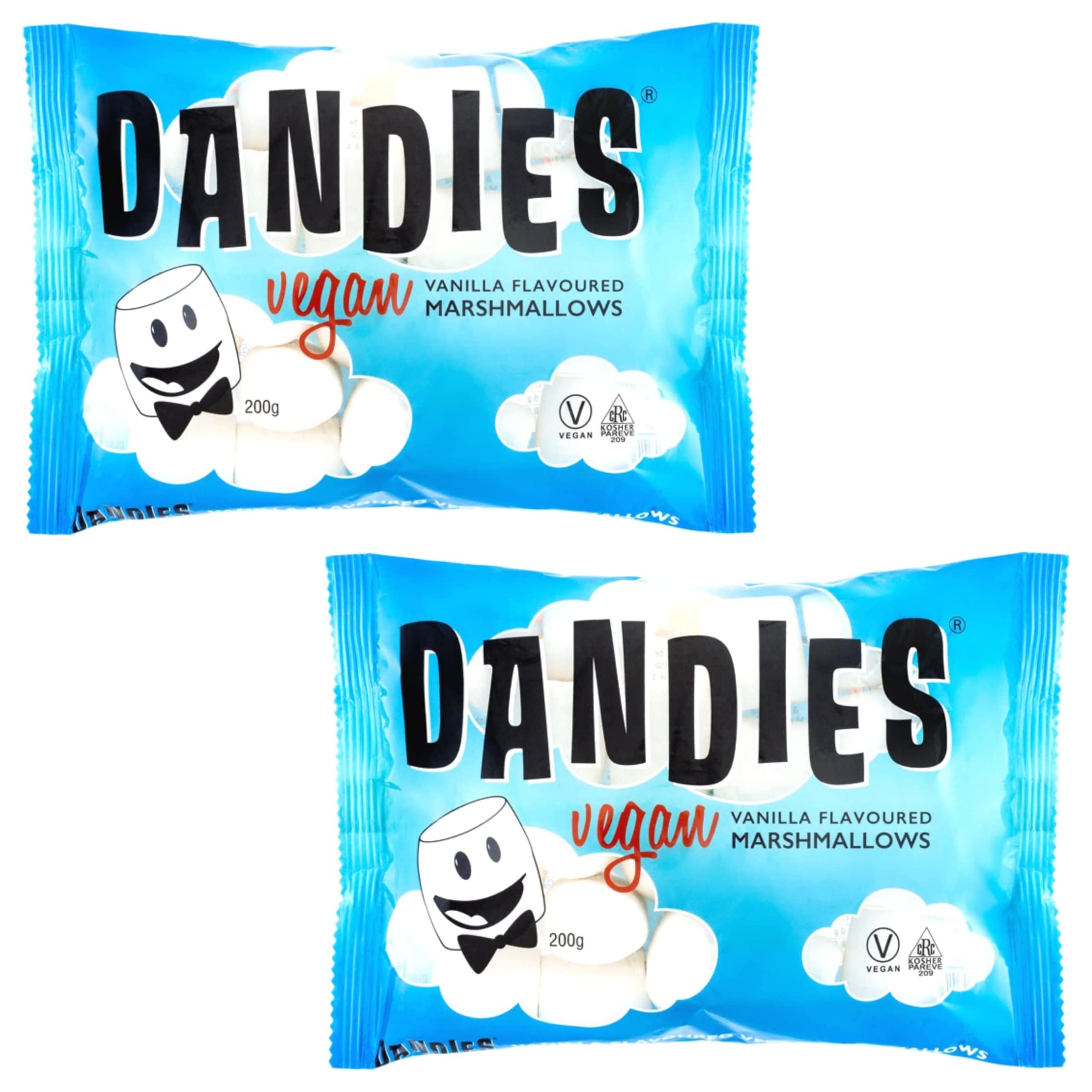 Dandies Vegan Marshmallows – Gelatine Free Vanilla Smores – 283g