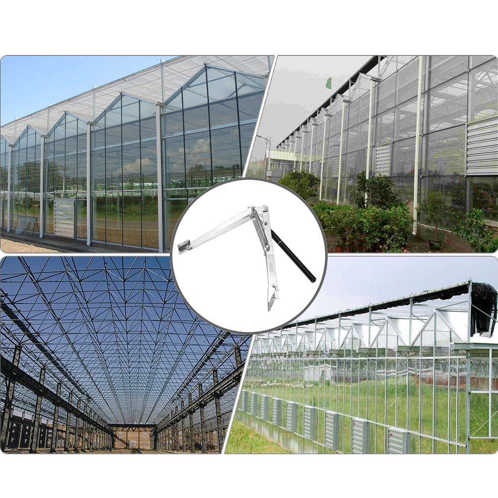 Decdeal Automatic Greenhouse Vent Opener | Double Spring Solar Opener