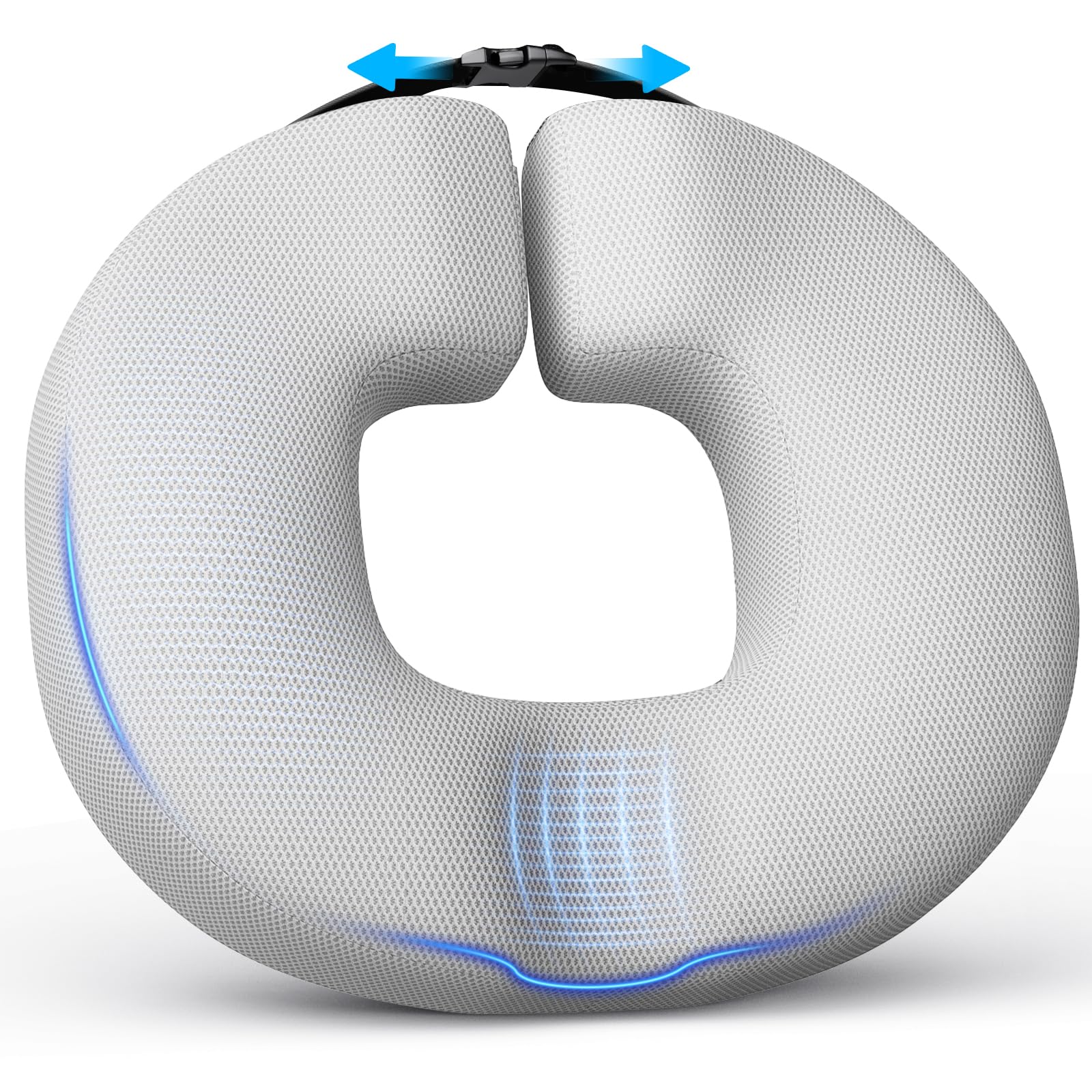Benazcap Donut Cushion - Memory Foam Coccyx Pillow for Tailbone Pain
