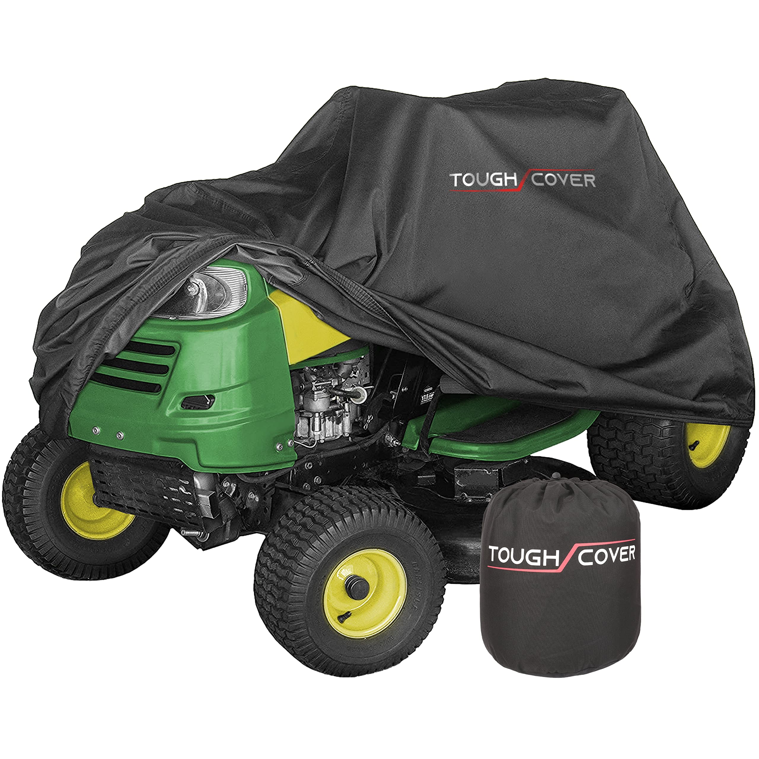Tough Cover Riding Lawn Mower Cover - 600D Marine Grade Fabric, 54"