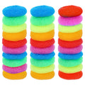 30 Pcs Round Nylon Dish Scrubber – Non-Scratch Mesh Pads