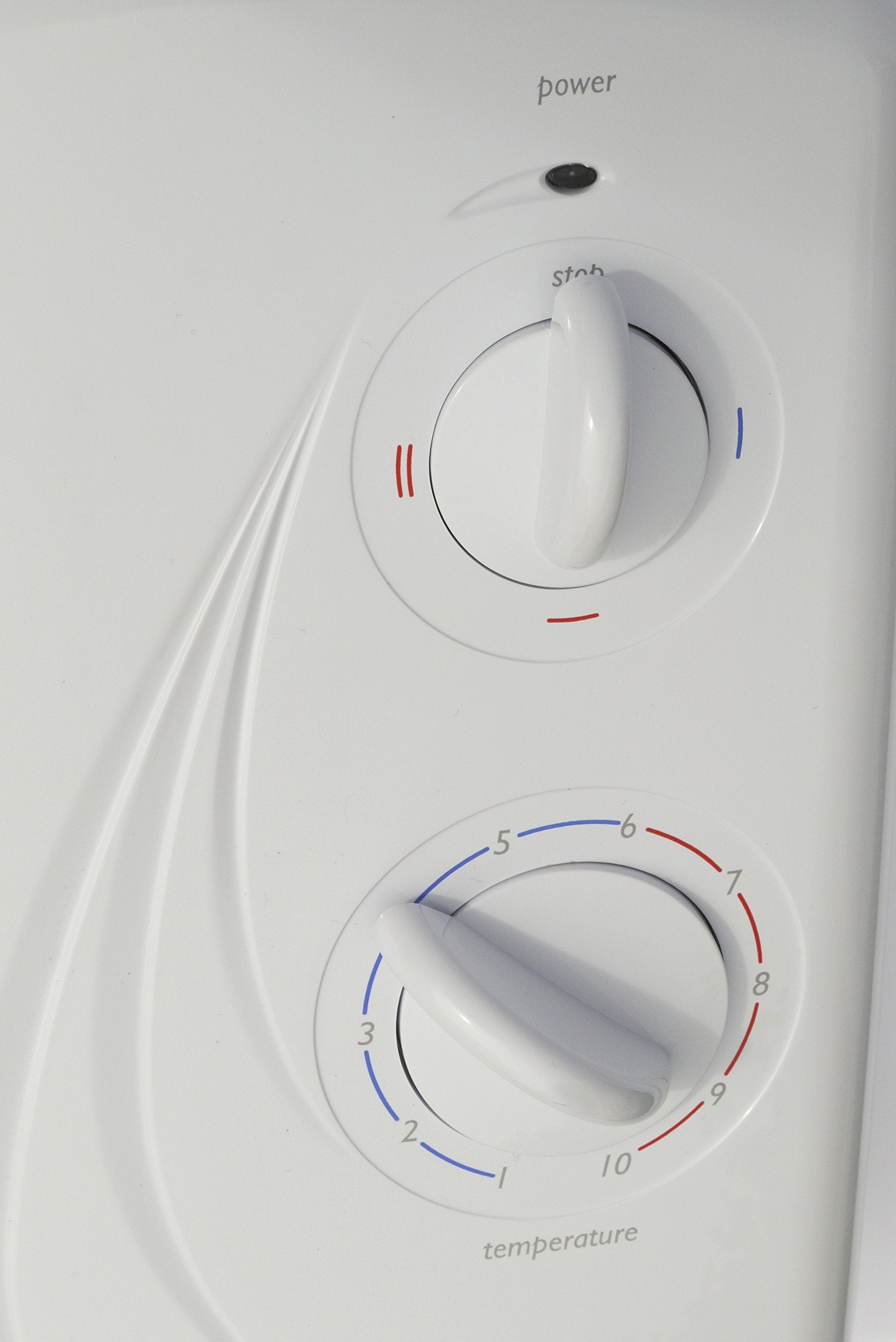 Triton Seville Universal Electric Shower | 8.5kW White & Chrome