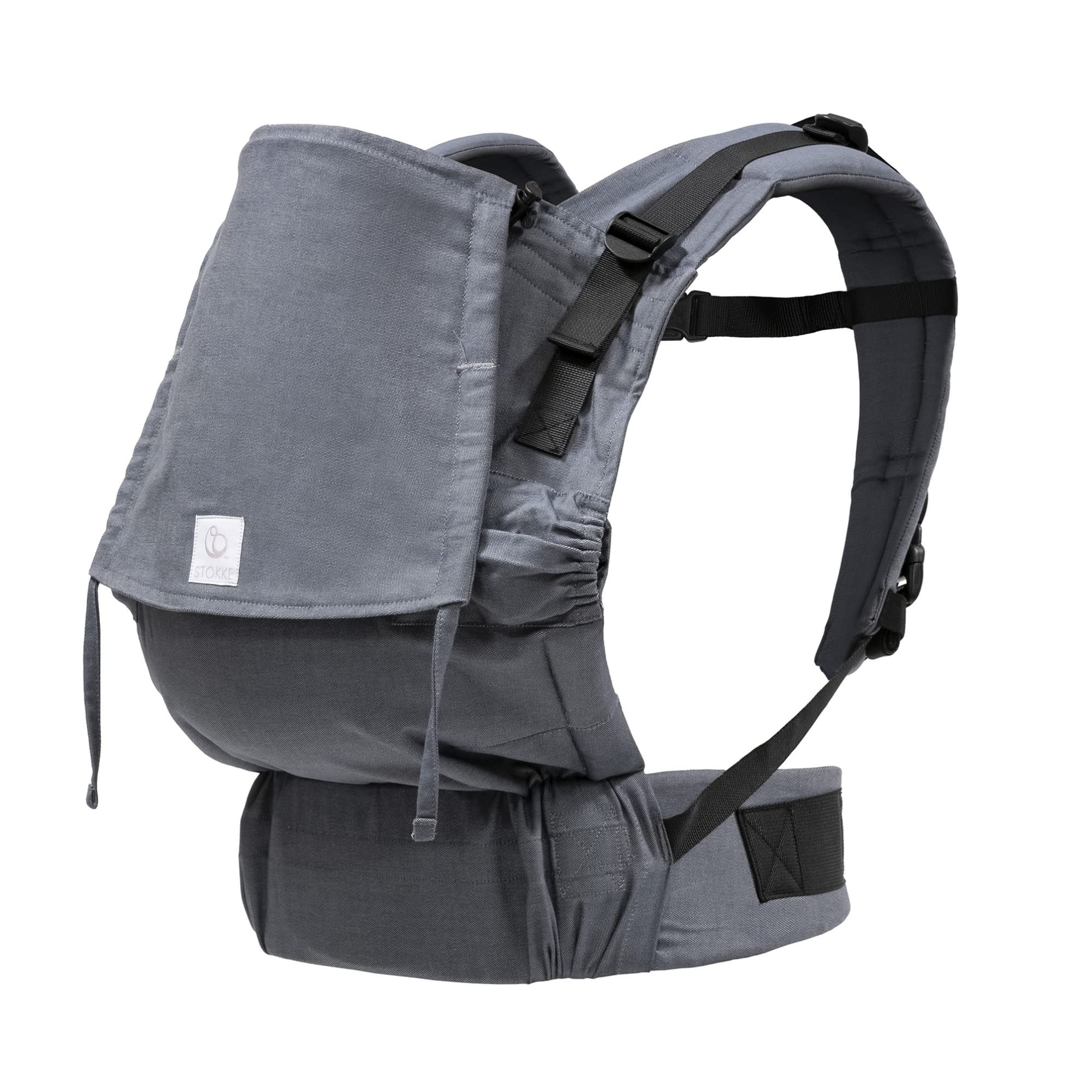 Stokke Limas Carrier Flex – Full-Buckle Baby Carrier, Slate Melange
