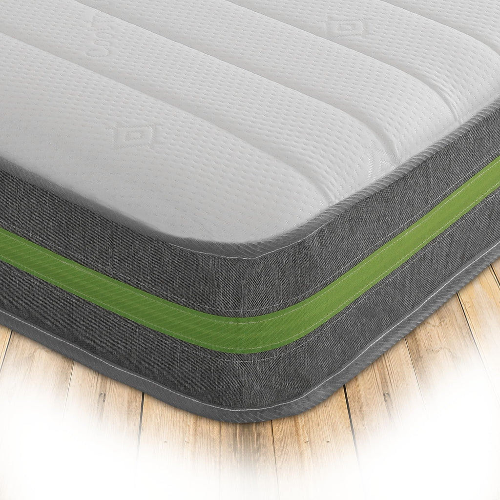 Starlight Beds Horizon Harmony Grey Sprung Hybrid Double Mattress - image 1