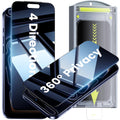 WSKEN iPhone 17 Pro Max Privacy Screen Protector - 360° Anti-Spy 2-Pack